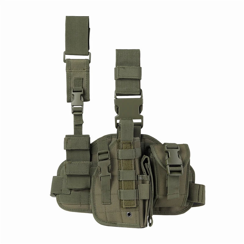 Tactical Leg Gun Holster – Multi-Function Camouflage Hunting Gear