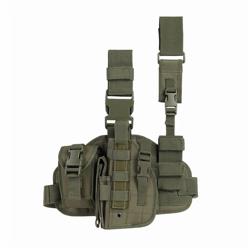 Tactical Leg Gun Holster – Multi-Function Camouflage Hunting Gear