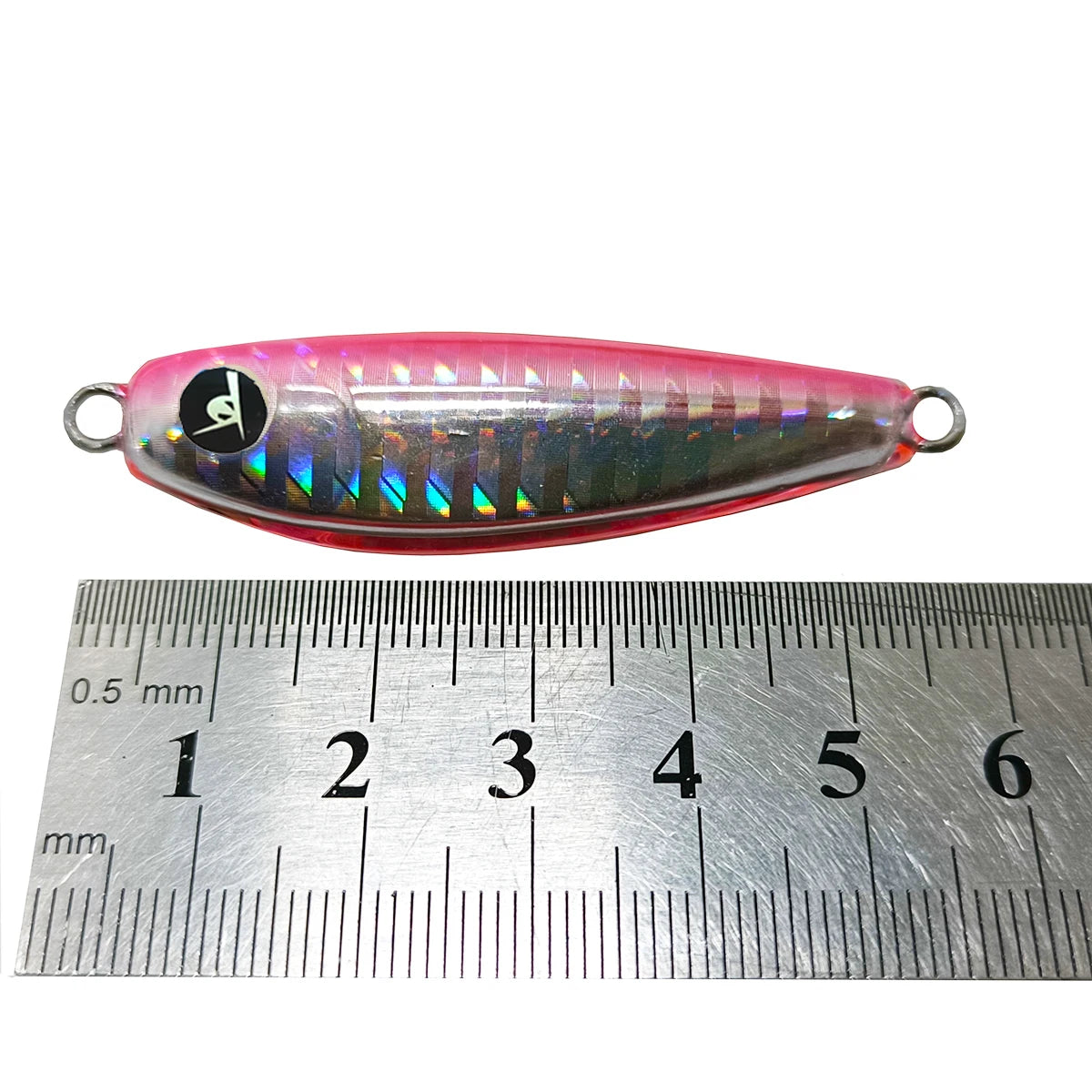 Epoxy Resin Fishing Jig Lure 1oz 28g with 2/0 VMC Inline Hook, 5.5cm