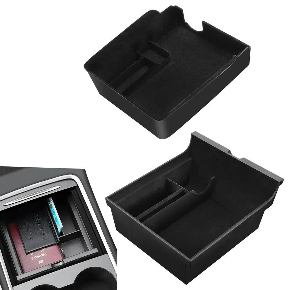 Tesla Model 3/Y 2021-2022 Center Console Storage Box with Cup Holder Organizer