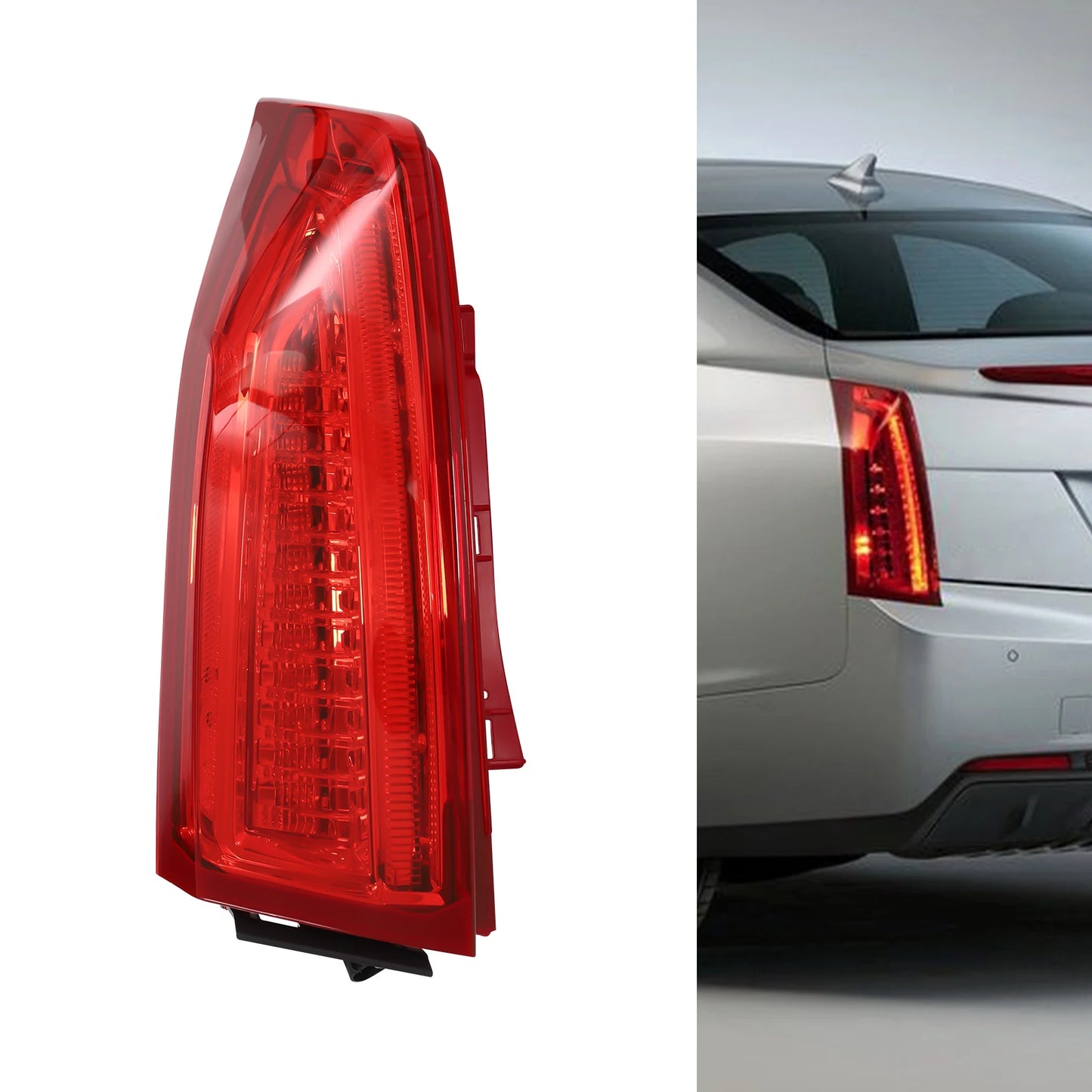 Left LED Tail Light for 2013-2018 Cadillac ATS Sedan – Driver Side Tail Lamp LH