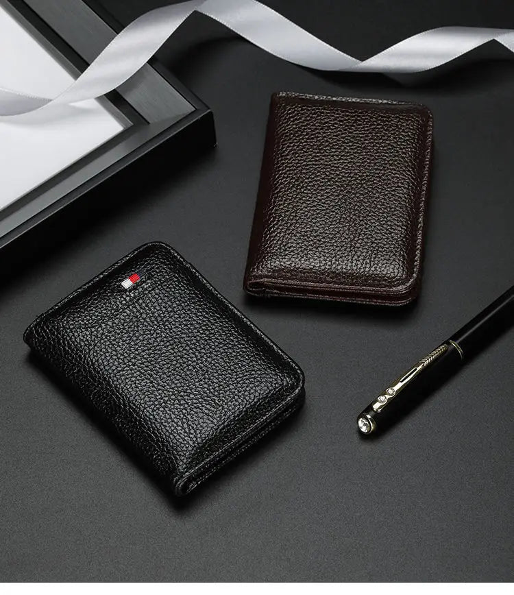 Men's RFID Blocking Card Holder – Compact & Stylish Wallet