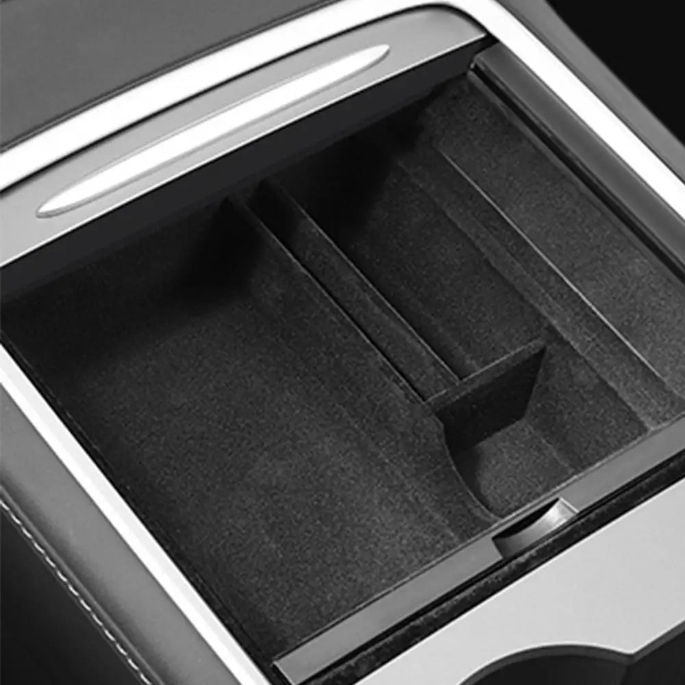 Tesla Model 3/Y 2021-2022 Center Console Storage Box with Cup Holder Organizer