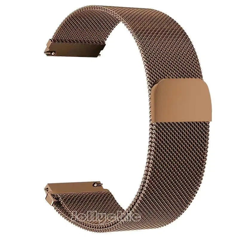 Milanese Loop Strap 20/22mm for Samsung Galaxy Watch 4/5/3, Amazfit, Huawei GT