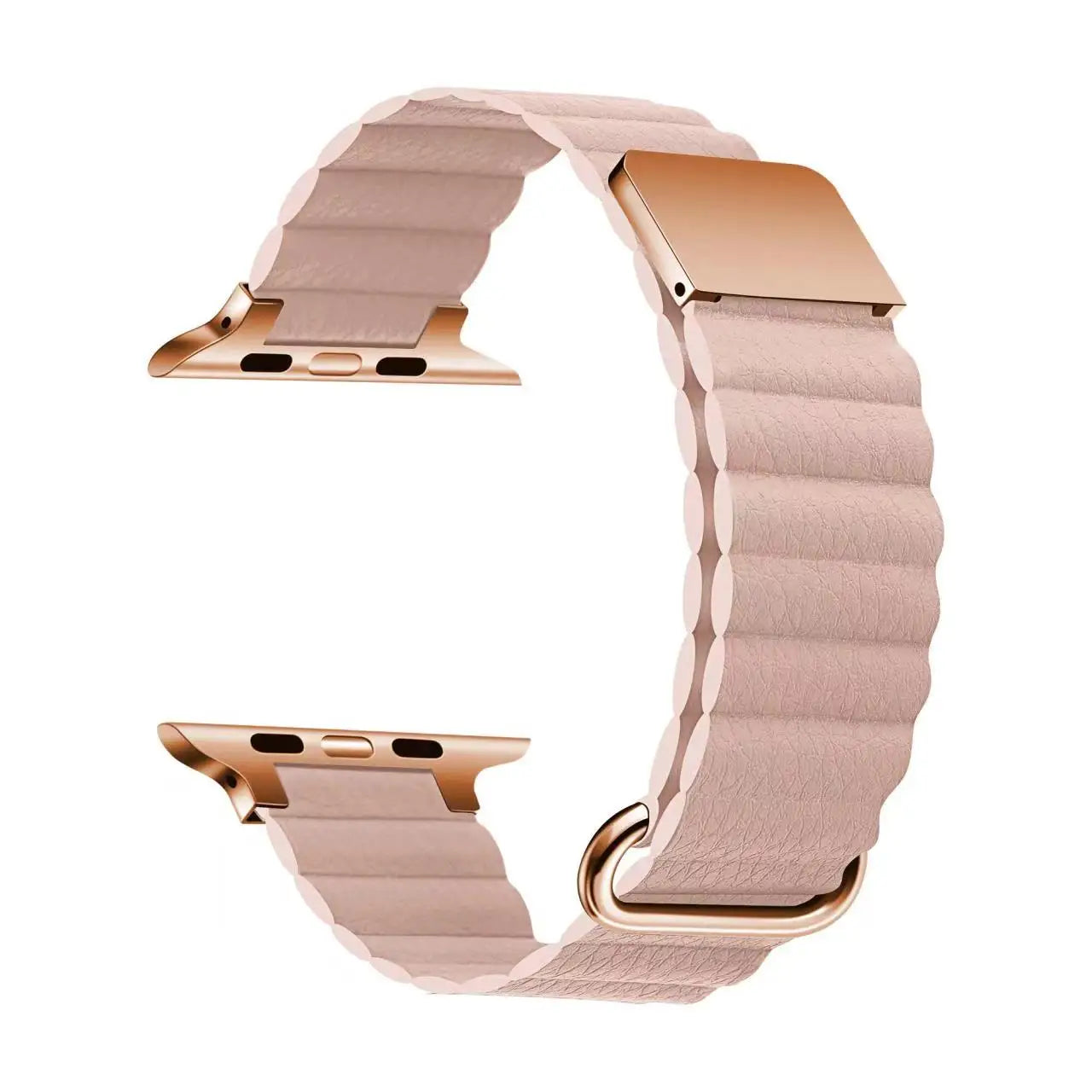 Leather Loop Strap for Apple Watch Ultra 38mm-49mm Magnetic Bracelet