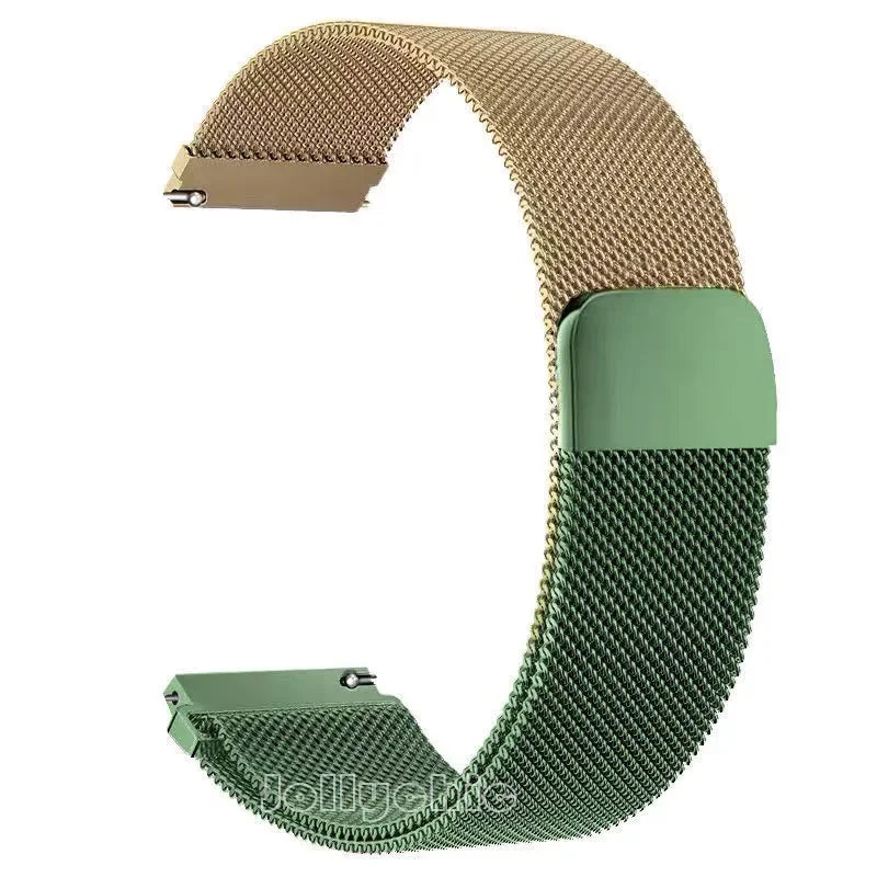 Milanese Loop Strap 20/22mm for Samsung Galaxy Watch 4/5/3, Amazfit, Huawei GT