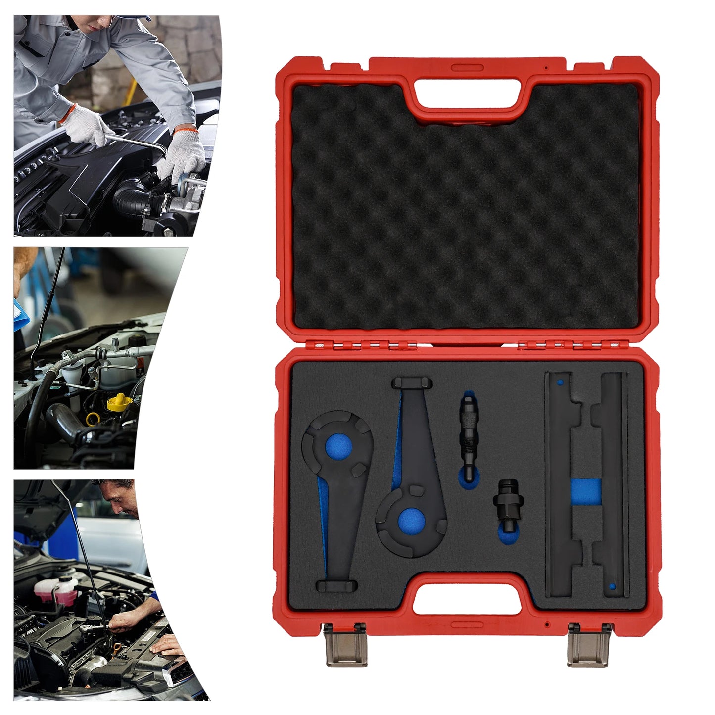 Camshaft Locking Timing Tool Kit for Audi B6 S4, B7 S4, 4.2L V8 Engine (6 Pcs)