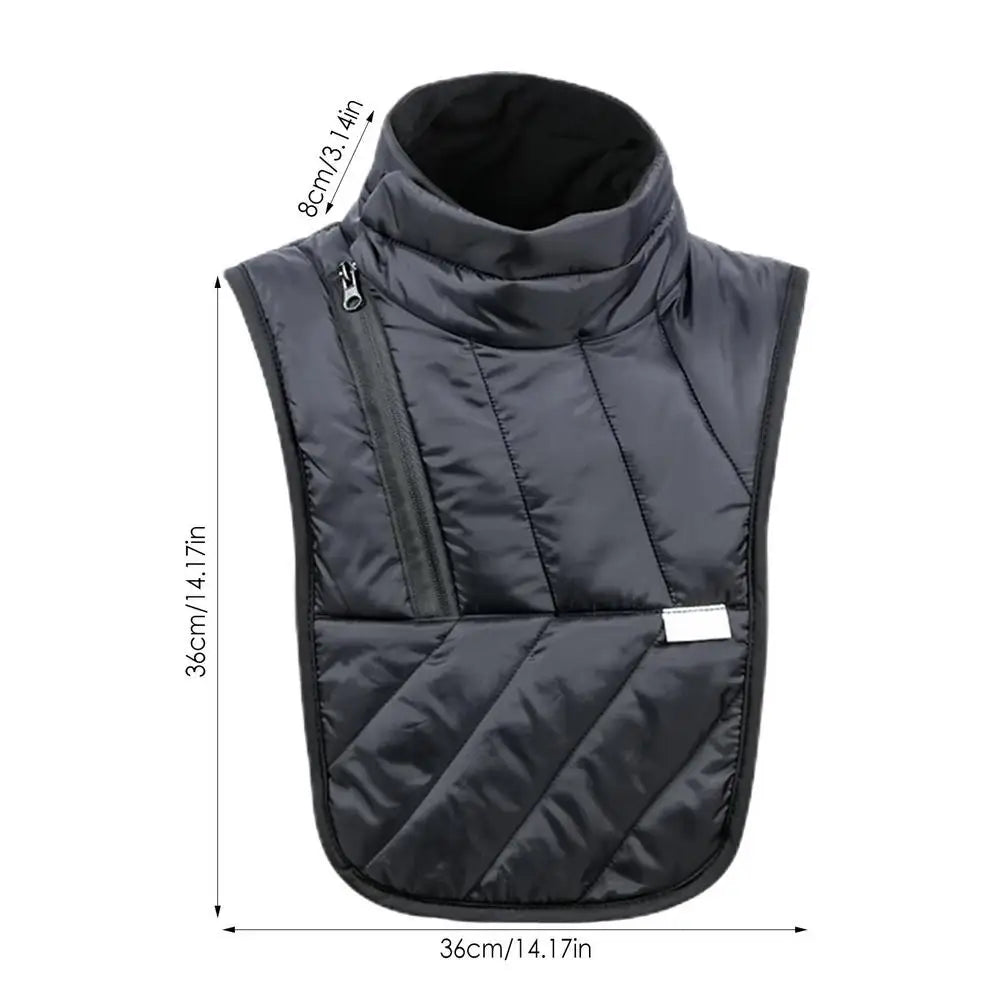 Windproof Neck and Chest Warmer - Winter Outdoor Wrap, Breathable & Easy to Wear