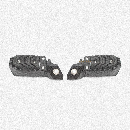 Black Footpegs Footrests for BMW R1200GS & R1250GS Adventure (2013-2023)